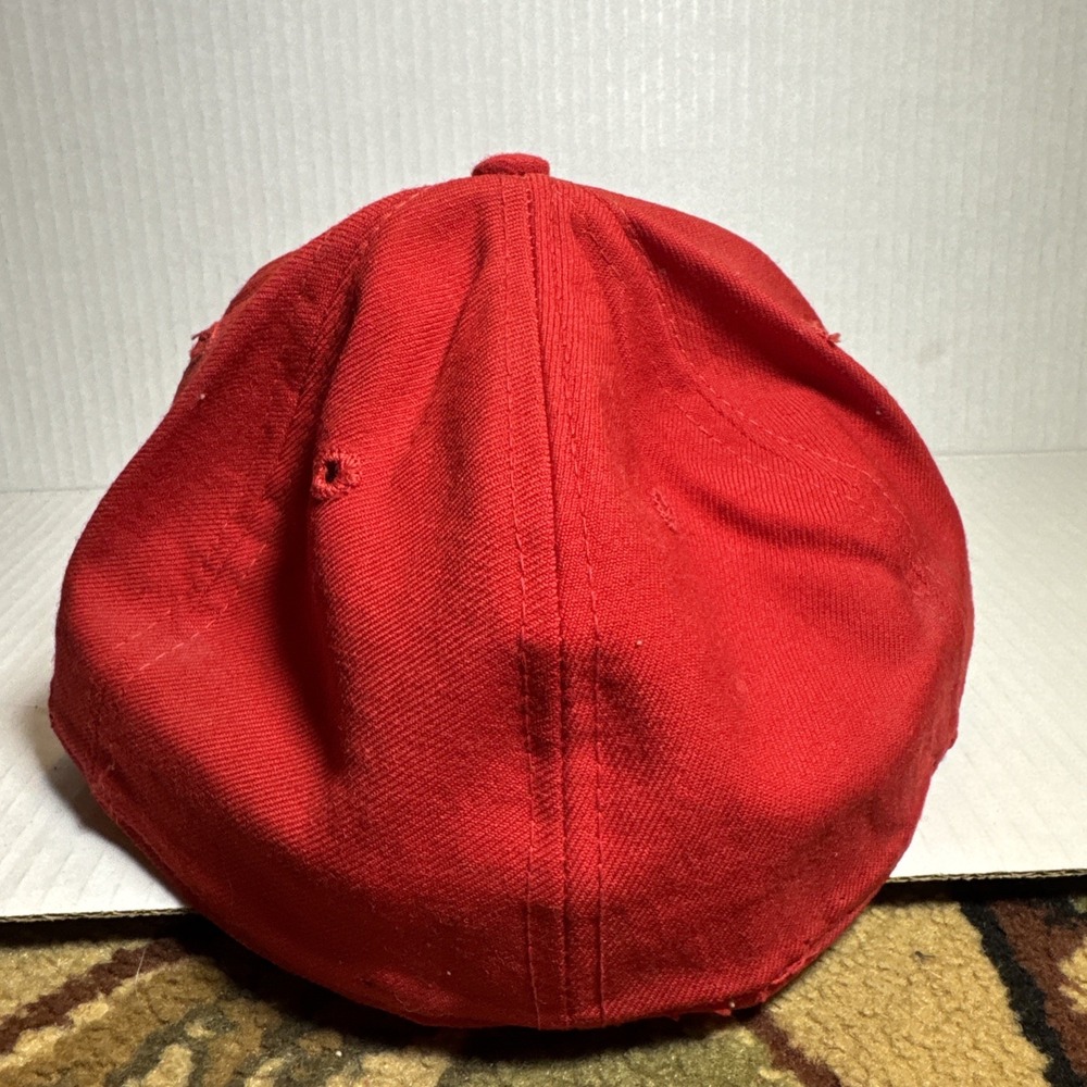 Vintage 80s El Paso Diablos Fitted Hat Baseball New Era Pro Model Wool‎ Cap USA - Picture 6 of 9